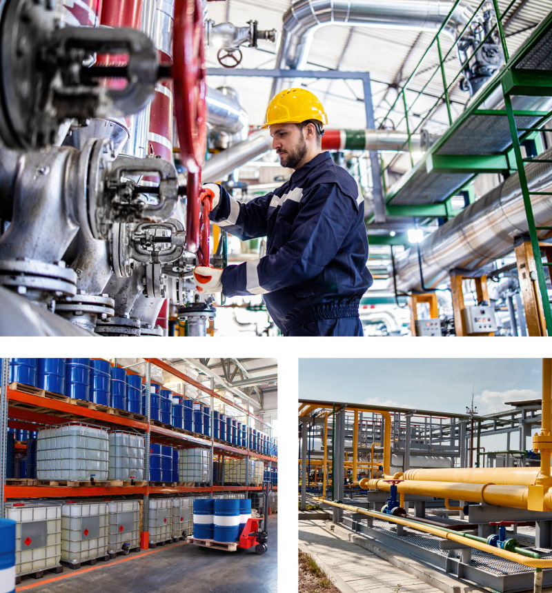 Ứng dụng phòng cháy cho hoạt động dầu khí