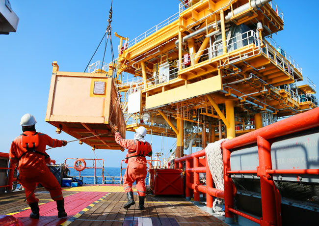 KiddeFenwal Fire Control Products on an Oil Rig