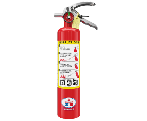 Badger Standard – Multi-Purpose (ABC) Dry Chemical Portable Fire Extinguisher