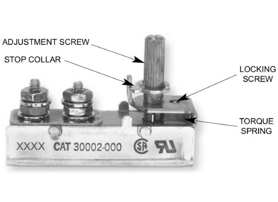 Bố trí Thermoswitch